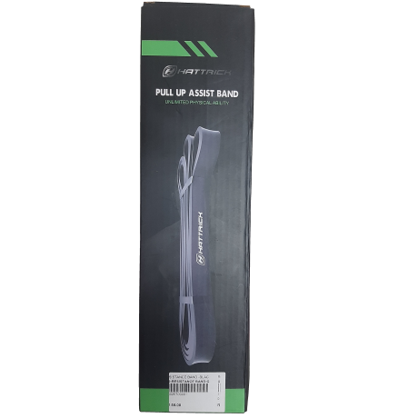 Hattrick Pull Up Assist Band - Black (Weight: 190g, Tension: 25-65lb)
